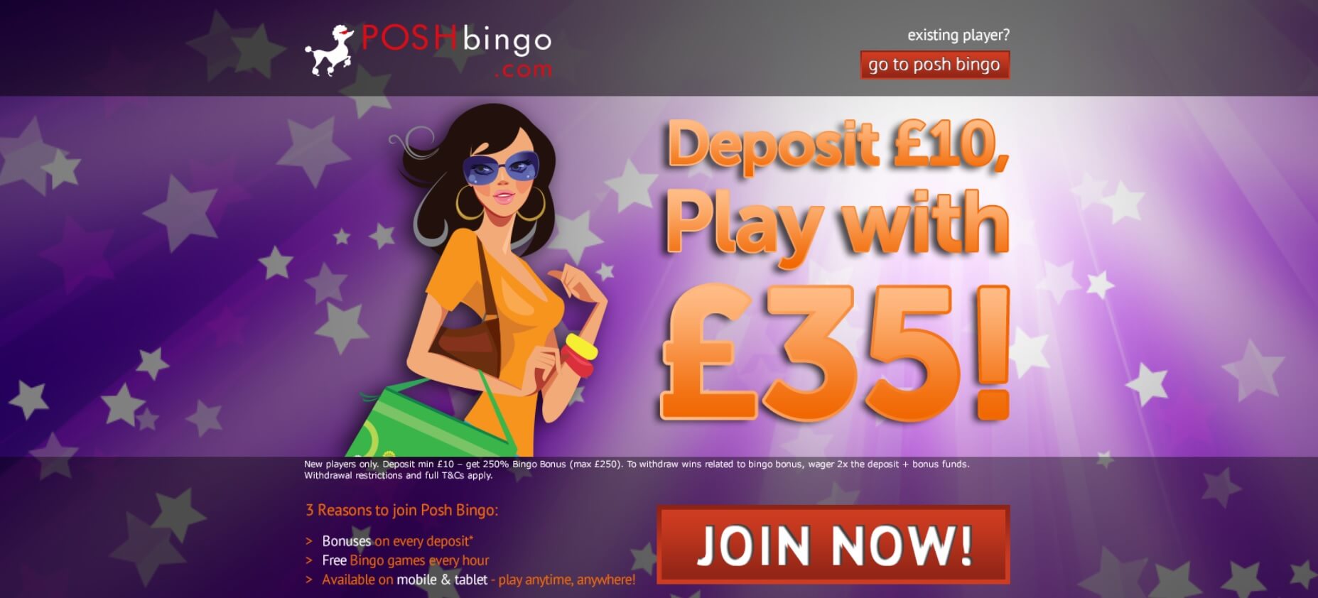 posh bingo site review