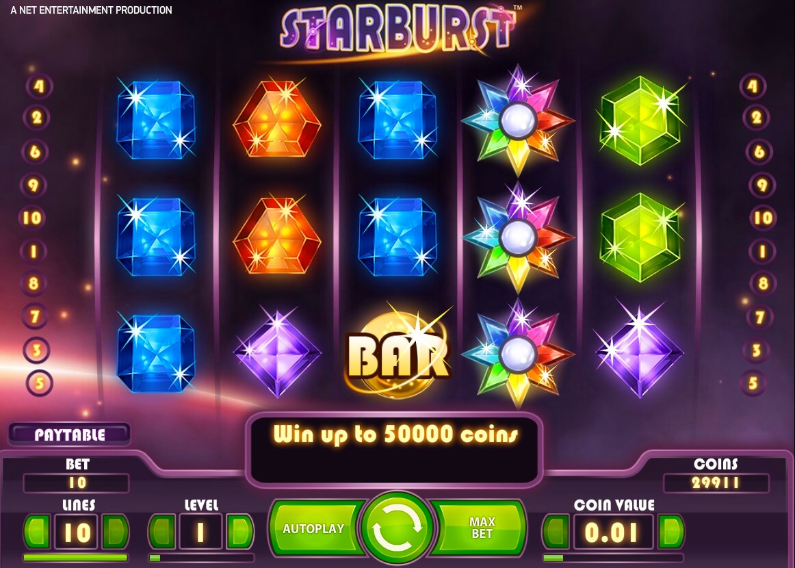 starburst online slot netent